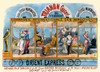 Performance of the Orient Express; advertisement for trains with sleeping compartment Poster Print - Item # VARBLL0587395818