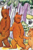 The three bears head back to their cottage. Poster Print by Julia Letheld Hahn - Item # VARBLL0587275383