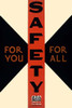 Safety for you, for all.  Poster for the WPA Illinois Safety Division promoting safety, showing a civil defense symbol. Poster Print by Carken - Item # VARBLL0587335831