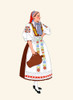 National Costumes of Slovakia Poster Print by E. Lepage-Medvey - Item # VARBLL0587423536
