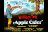 Original bottle label for William Tell brand apple cider showing the famous tale of shooting the apple off a boy's head. Poster Print by unknown - Item # VARBLL0587334347