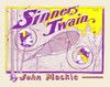 Two men's faces in profile are looking toward a snowshoe. Poster Print - Item # VARBLL0587417242