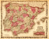 Spain & Portugal 1862 Poster Print - Item # VARBLL058758028L