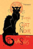 Belle Epoque poster for the Black Cat Cabaret.  Designed by Theophile-Alexandre Steinlen Poster Print by Theophile Alexandre Steinlen - Item # VARBLL0587042443