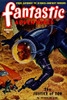 A pulp magazine cover from January 1951 about a competition to win a beautiful girl on an asteroid. Poster Print by Robert Gibson Jones - Item # VARBLL0587278692