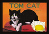 Fruit crate label for a case of lemons featuring a tom cat.  1920's Lemon Citrus Fruit Crate Label Print. Orosi Foothill Citrus Association, Orosi, Tulare County, California Poster Print by unknown - Item # VARBLL0587016132