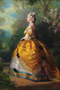 The Empress Eug?nie; Winterhalter began an official portrait of Empress Eug?nie shortly after her marriage in 1853 to Napoleon III, Emperor of France Poster Print by Franz Xaver  Winterhalter - Item # VARBLL058760473L