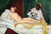 Odalisque assists nude woman on Recamier Poster Print by Eduard  Manet - Item # VARBLL0587258829 Odalisque assists nude woman on Recamier Poster Print by Eduard  Manet - Item # VARBLL0587258829