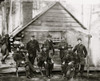 Brandy Station, Va. Gen. Rufus Ingalls and staff, Chief Quartermaster, and officers, Army of the Potomac headquarters Poster Print - Item # VARBLL058753673L