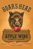Vintage wine label for an apple wine showing a boar with an apple in its mouth. Poster Print by unknown - Item # VARBLL0587335122