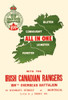 Poster shows a map of Ireland and the battalion insignia. Poster Print by Unknown - Item # VARBLL0587440716