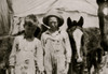 A pair of truants, tending their father's mules. Photo taken during school hours, near Oklahoma City. Boys are 9 and 11 yrs. old Poster Print - Item # VARBLL058755142L