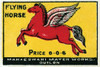 Thousands of companies manufactured matches worldwide and used a variety of fancy labels to make their brand stand out.  This label features a Pegasus. Poster Print by unknown - Item # VARBLL0587260742