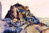 Fortress on a large hillside cliff Poster Print by Albrecht  Durer - Item # VARBLL0587265159