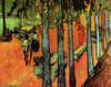 Les Alyscamps Falling Autumn Leaves Poster Print - Item # VARBLL058750496L