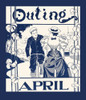 A man and woman bicycling next to each other. Poster Print by  Hy S. Watson - Item # VARBLL058741569x