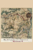 Shows both of the armies west of Yorktown, with the York River to the east, as the Siege of Yorktown got underway. Poster Print by Unknown - Item # VARBLL0587233710