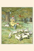Shepherd lays his flute for lambs Poster Print by Randolph  Caldecott - Item # VARBLL0587317086