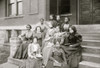 Junior normal class of Fisk University, Nashville, Tennessee, seated on steps outside of building Poster Print - Item # VARBLL0587635029