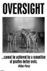 Oversight_ cannot be achieved by a committee of giraffes, better owls. Poster Print by Wilbur Pierce - Item # VARBLL0587239662