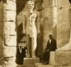 Colossal statue of Ramses II among the columns of the Temple of Luxor, Egypt Poster Print - Item # VARBLL058753954L