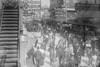 Surf Avenue in Coney Island Abustle with throngs of revelers; street holds horse drawn carriage but there is nary an open space on the sidewalks in New York's premier entertainment park Poster Print by unknown - Item # VARBLL058745993L