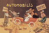 Advertising poster for Automobiles Barre designed by Walther Thor.  A series of similar posters were created in the early 1900's.  Walter Thor was a French painter and illustrator. Poster Print by Walther Thor - Item # VARBLL0587030127