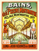 Advertisement for Public Baths at Montmartre Poster Print - Item # VARBLL0587395842