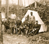 Officers of 114th Pennsylvania Infantry in front of Petersburg, Va., August, 1864 Poster Print - Item # VARBLL0587635290