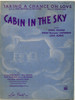 A Log cabin is shown floating in the sky Poster Print - Item # VARBLL058753771L