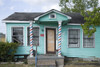 Barber Shop located in Ninth Ward, New Orleans, Louisiana, damaged by Hurricane Katrina in 2005 Poster Print - Item # VARBLL058750225L