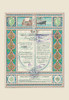 Stock certificates are like currency, sharing value and beauty on the face.  This cancelled certificate captures a moment in history as technology advances and big business moves forward. Poster Print by unknown - Item # VARBLL0587003170