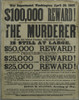 Poster Reward for the Capture of the Lincoln's murderer Poster Print - Item # VARBLL058759327L