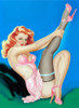 Legs for Days, Titter magazine cover, June 1954.  Peter Driben Poster Print by Peter Driben - Item # VARBLL0587392541
