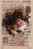Victorian trade card for Chase & Sandborn Standard Java coffee.  The image is of a woman hugging a cat as they burst through a newspaper announcing the Java as the "best coffee in the world." Poster Print by Forbes Co. - Item # VARBLL0587392002