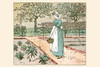 The Great Panjandrum Himself; A girl goes into the garden to cut a cabbage leaf to make an apple Pie Poster Print by Randolph  Caldecott - Item # VARBLL0587316772