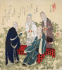 Four Hermits of Shozan Poster Print by Gakutei - Item # VARBLL0587650079