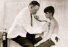 Doctor Examines a Boys Bare chest with his stethoscope Poster Print - Item # VARBLL058754230L
