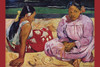 Tahitian Women on Beach Poster Print by Paul  Gauguin - Item # VARBLL0587260076