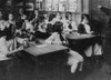 Continuation School group at Ipswich Mills, South Boston, studying textiles. Poster Print - Item # VARBLL058754259L