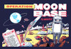 Box art to the toy "Operation Moonbase" by the Marx company. 1962. Poster Print by Unknown - Item # VARBLL058721659x