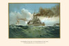 H.M 4th Class Battleship "Aegir" & H.M. 3rd Class Protected Cruiser Gesion" Poster Print by G. Arnold - Item # VARBLL0587295120