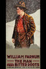 Man in snowfall holds one hand in his pocket Poster Print by Unknown - Item # VARBLL058762854L