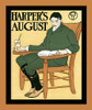 A man sits in a chair. Poster Print by  Edward Penfield - Item # VARBLL0587412933