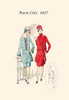 Page from a 1920's fashion catalog from France with the lastest in women's attire. Poster Print by unknown - Item # VARBLL0587020237