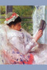 Woman in lace cap sits reading a periodical Poster Print by Mary  Cassatt - Item # VARBLL0587257970