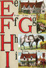 Illustrated Letters from "Country Alphabet" Poster Print by Edmund Evans - Item # VARBLL0587267461