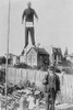 An old man carrying a rifle guards a hanging effigy of Kaiser Wilhelm of Germany Poster Print by unknown - Item # VARBLL058745913L