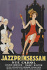 Flapper sits on throne holding scepter surrounded by men.  Also titled "The Jazz Princess." Poster Print by Unknown - Item # VARBLL058762315L