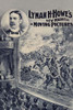 people watching a motion picture in a theater of an infantry attack during the Spanish-American War; includes insert of head-and-shoulders portrait of Lyman H. Howe in upper left corner. Poster Print - Item # VARBLL0587237732